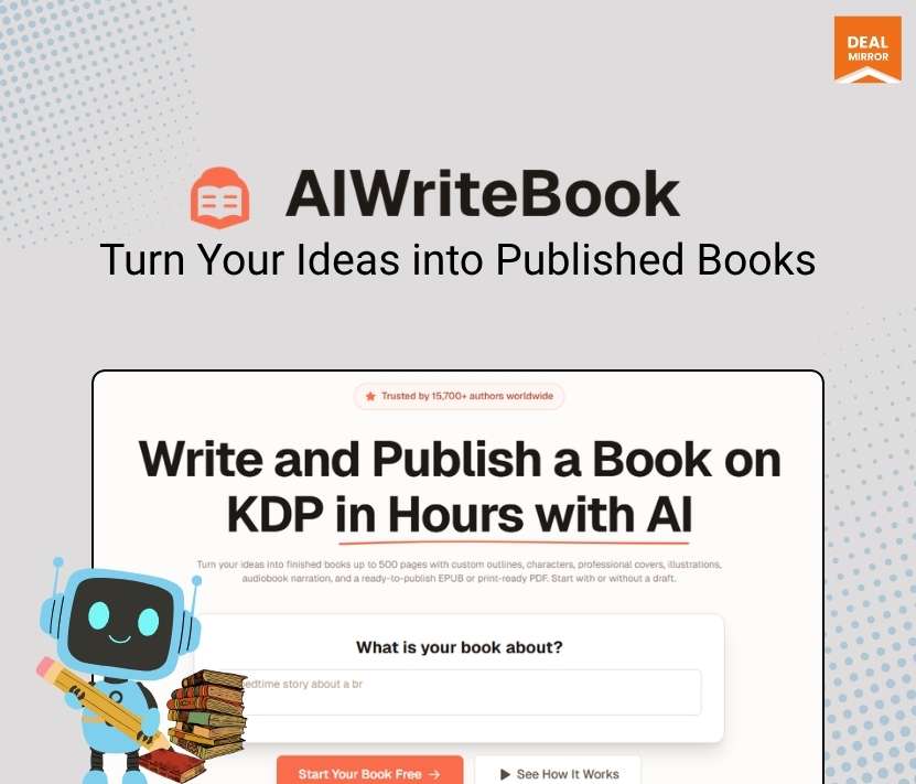 AIWriteBook: Write and Publish Your Book With AI