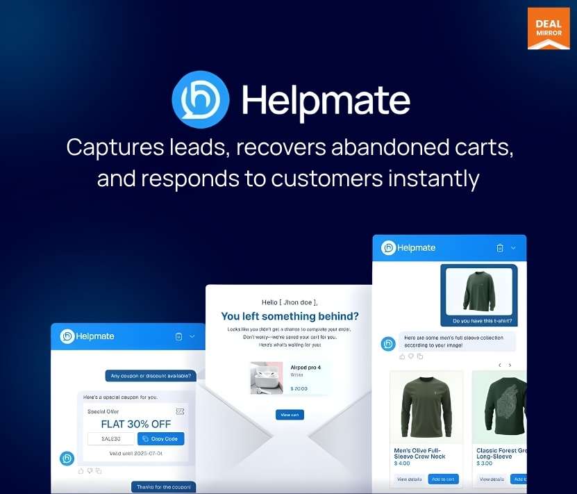 HelpMate: AI WordPress Automation That Handles Support, Sales & CRM 24/7