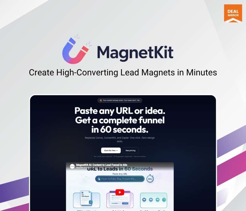 MagnetKit: Build Lead Magnets, Landing Pages & Email Funnels Instantly