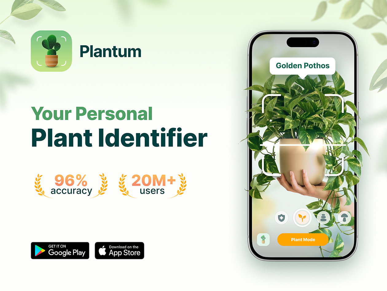Plantum - AI Plant Identifier Premium Plan: Lifetime Subscription (For iOS Only)