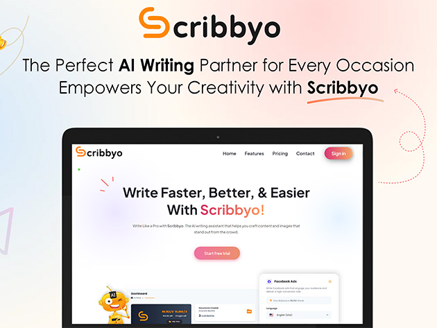 Scribbyo: Lifetime Subscription