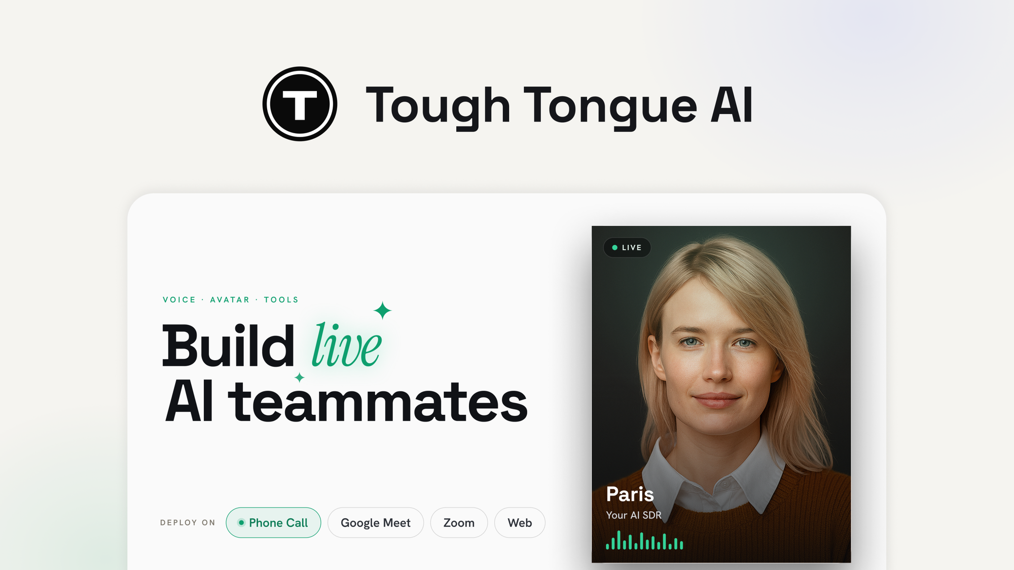 Tough Tongue AI