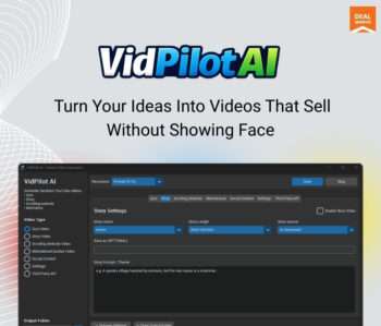 VidPilot AI: Desktop-Based Faceless Video Generator for Engaging Videos