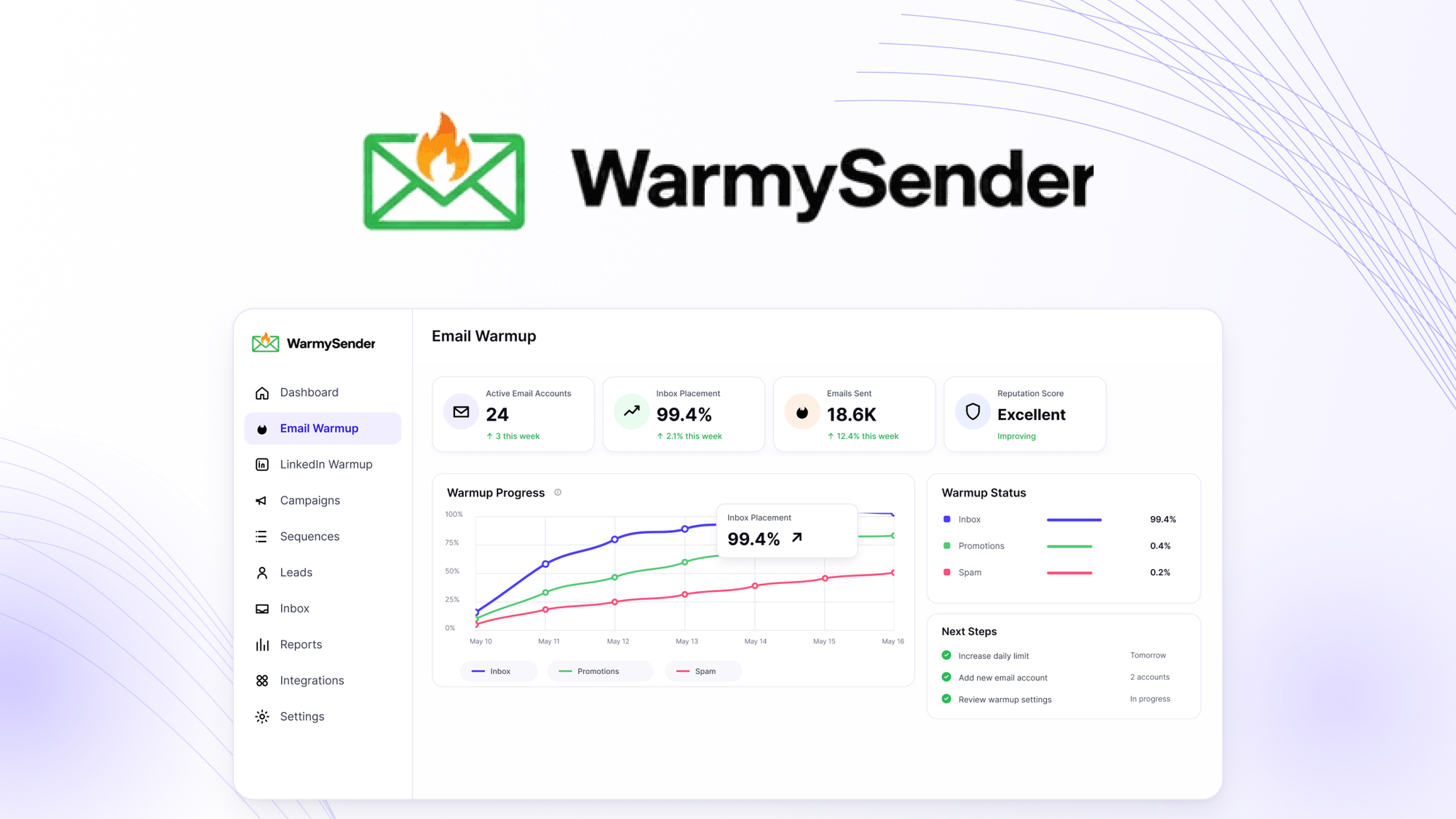 WarmySender